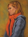 Orange Scarf